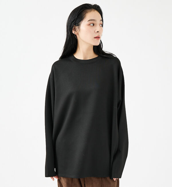 ABAHOUSE「【FORTUNA/フォルトゥナ】ECOTECロングスリーブTシャツ/ユニセックス」|Tシャツ・カットソー|
