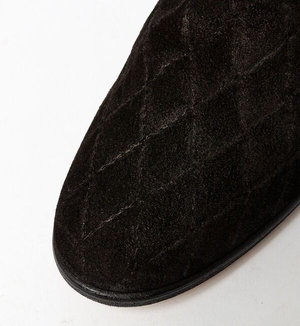 alfredoBANNISTER「【キルト風型押し】レザースリッポン」|スニーカー|