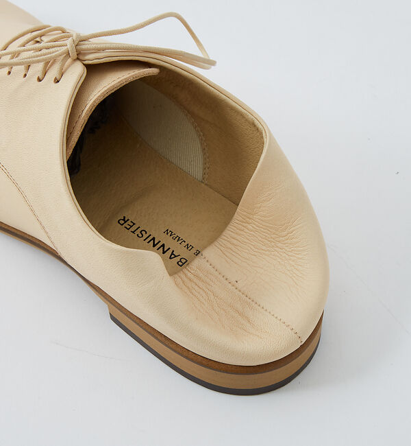 alfredoBANNISTER「【ヌメ革】ソフトレザー カウンターレス プレーントゥシューズ」|その他|