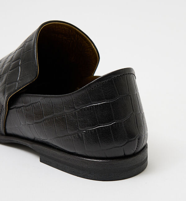 alfredoBANNISTER「【型押し】ドレープ フラット シューズ」|その他|