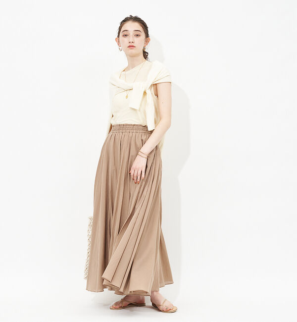 Rouge vif「ナチュラルダイノースリーブカットソー」|Tシャツ・カットソー|