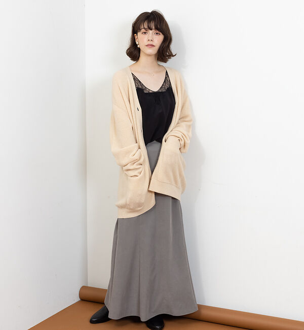 Rouge vif「【セットアップ対応】シルクレースキャミ」|キャミソール|