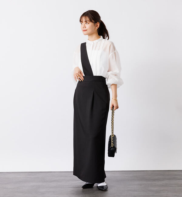 Rouge vif「シアータックフレアブラウス」|シャツ・ブラウス|