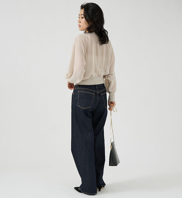 Rouge vif「ストレッチジョーゼットブラウス」|シャツ・ブラウス|