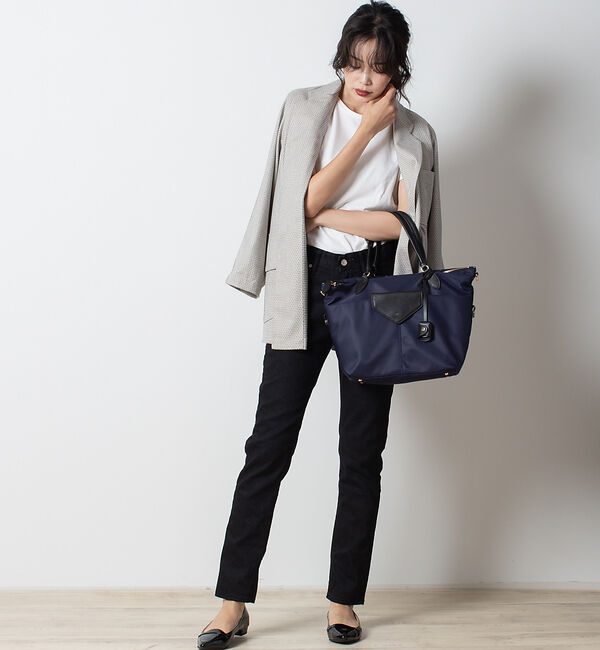 qualite「ドットジャガードブルゾン」|その他|