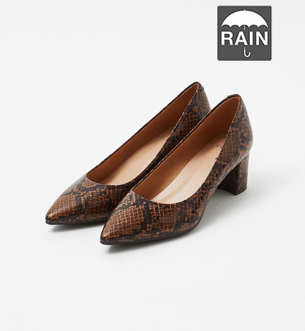 AU BANNISTER「【生活防水】チャンキーヒールパンプス」|レインシューズ|その他