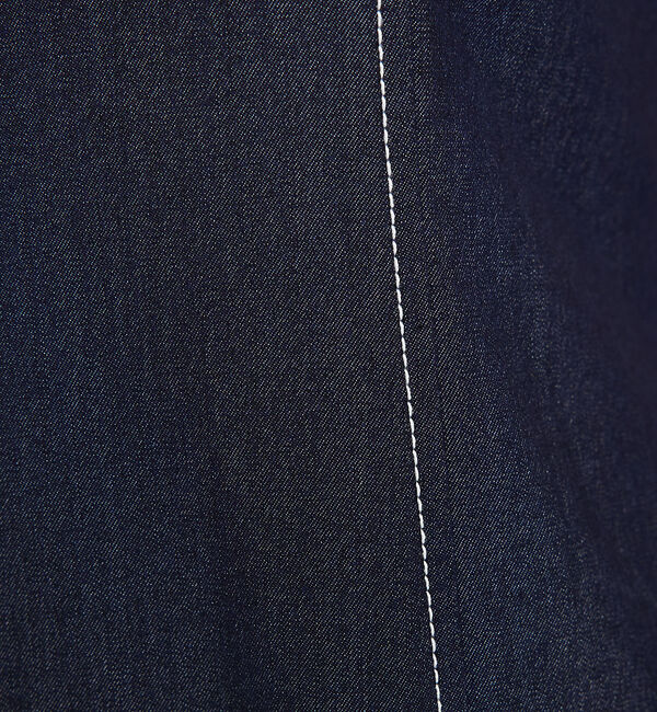 SELFIST「デニムライクリボン付ワンピース」|ワンピース|