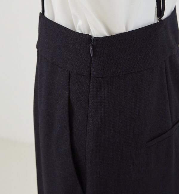 abahouse mavie「【セットアップ対応】ライトツイードサスペンダーパンツ」|その他|