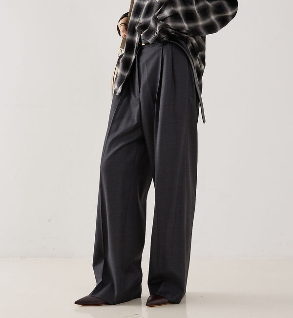 The Store by C' 「【COCUCA】ハンサムパンツ」|その他|チャコールグレー