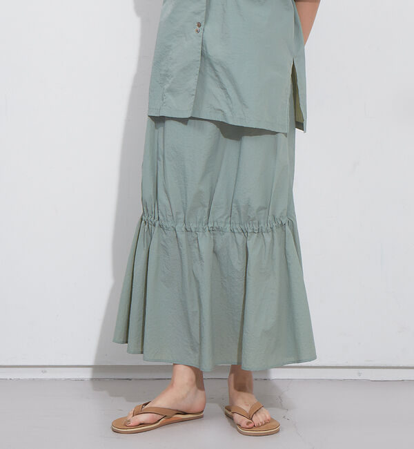 NOMINE「ワッシャーマーメイド２WAYスカート」|スカート|