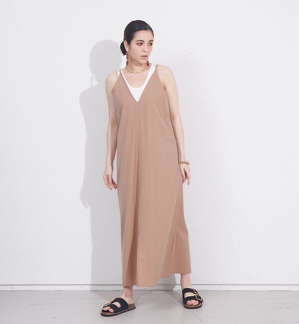 NOMINE「ボレロセットマルチWAYマキシ丈ワンピース」|ワンピース|ベージュ