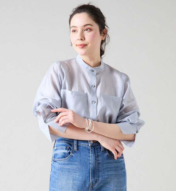 TIARA「ビッグポケットシャツブラウス」|シャツ・ブラウス|