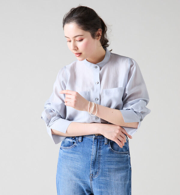 TIARA「ビッグポケットシャツブラウス」|シャツ・ブラウス|