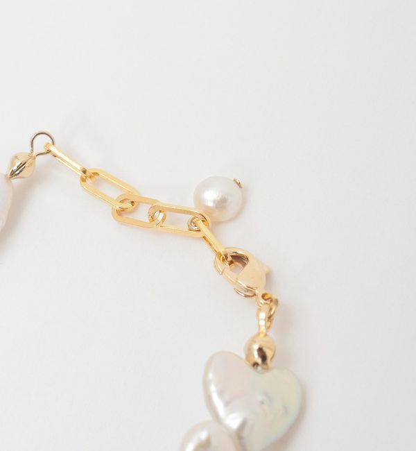 TIARA「【MIHOKO SAKAI/ミホコサカイ】ハートパールブレスレット（PB05）」|ブレスレット・バングル|
