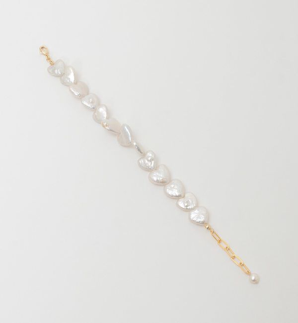 TIARA「【MIHOKO SAKAI/ミホコサカイ】ハートパールブレスレット（PB05）」|ブレスレット・バングル|