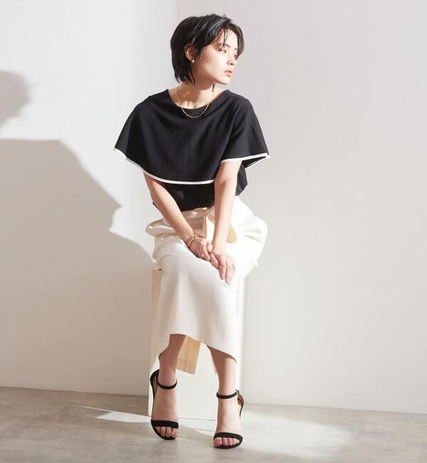 Liesse「ケープニット」|ニット・セーター|