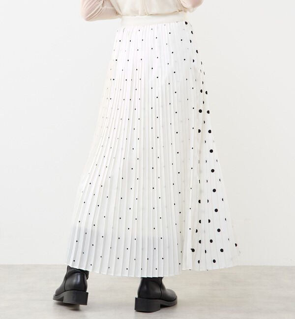 Soffitto「ドットプリーツスカート」|スカート|