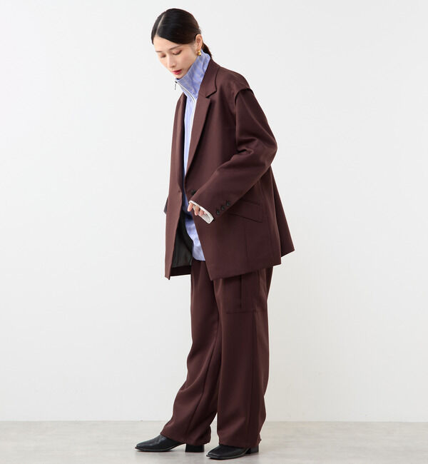 Soffitto「ストレッチきれい目カーゴパンツ」|カーゴ|