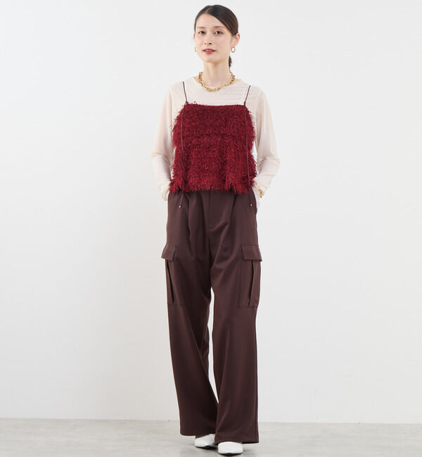 Soffitto「ストレッチきれい目カーゴパンツ」|カーゴ|