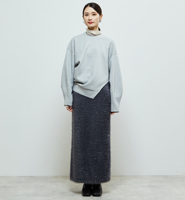 Soffitto「アシンメトリーサイドスリットスウェット」|スウェット・ジャージ|