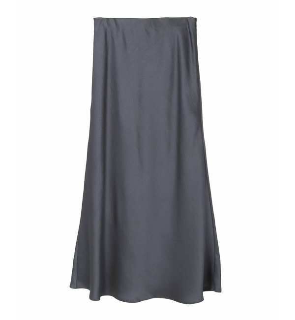 SOFFITTO「バイアスフレアーサテンスカート」|スカート|