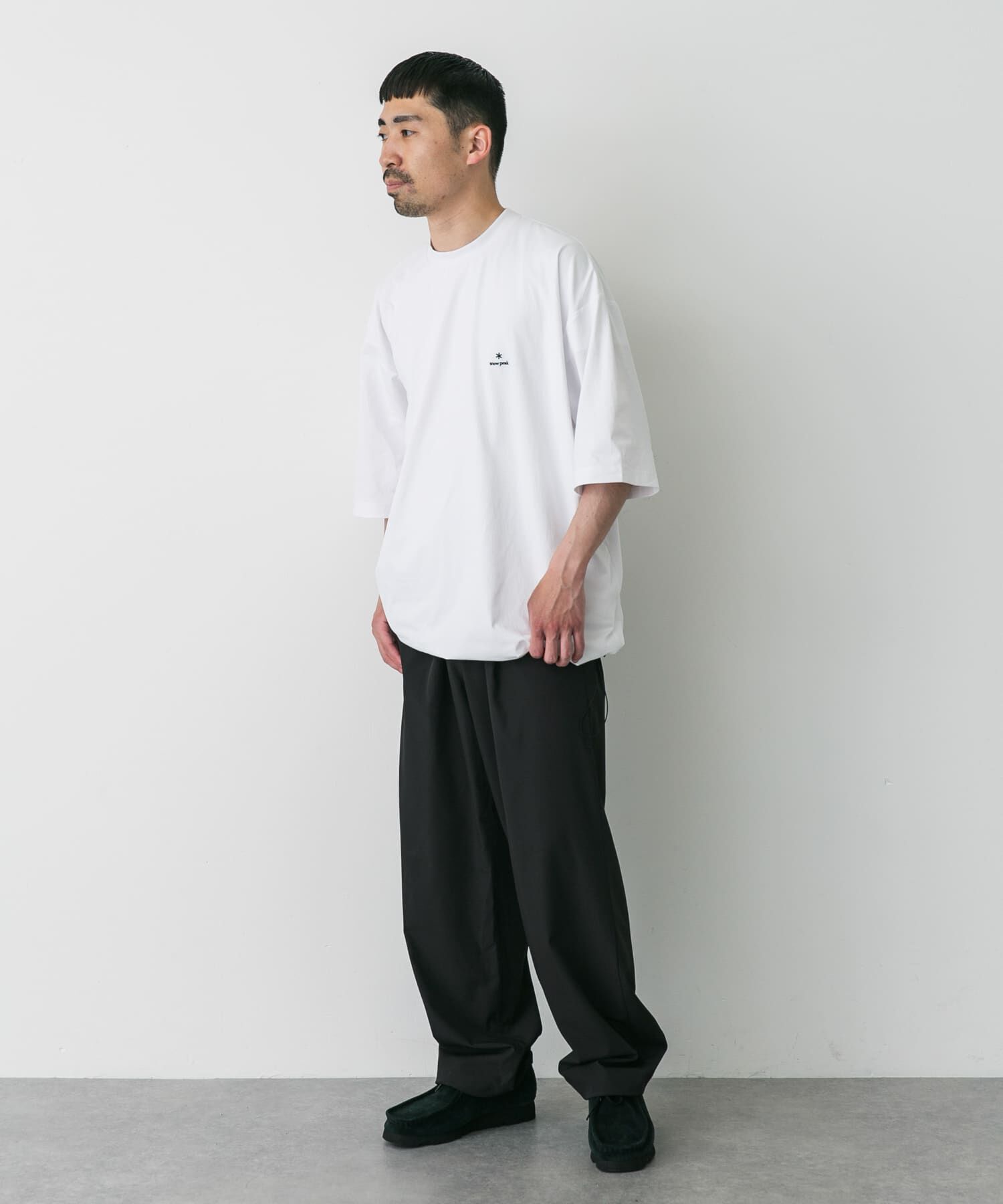 URBAN RESEARCH DOORS「『別注』Snow Peak&times;DOORS　WaterActive Drawstring Tee」|Tシャツ・カットソー|