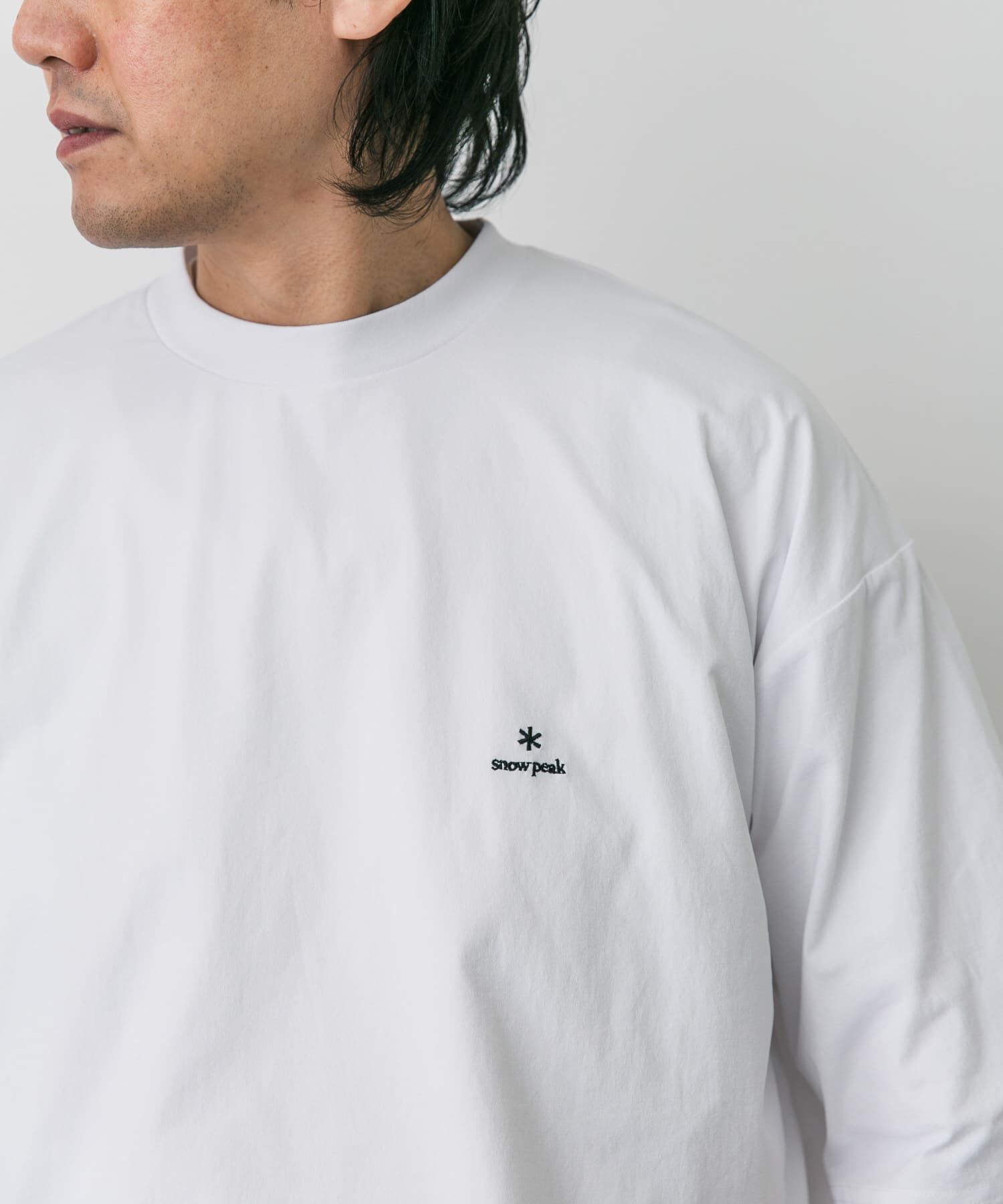 URBAN RESEARCH DOORS「『別注』Snow Peak&times;DOORS　WaterActive Drawstring Tee」|Tシャツ・カットソー|
