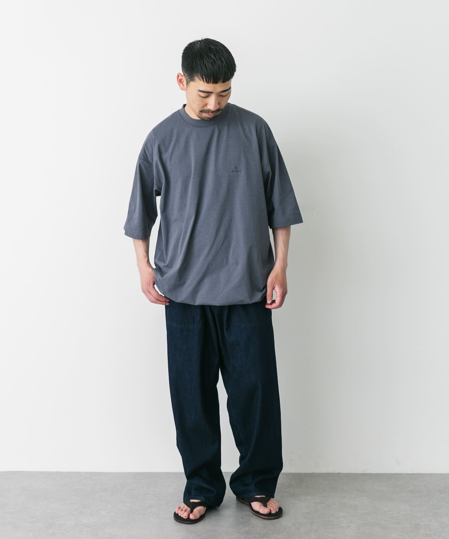 URBAN RESEARCH DOORS「『別注』Snow Peak&times;DOORS　WaterActive Drawstring Tee」|Tシャツ・カットソー|
