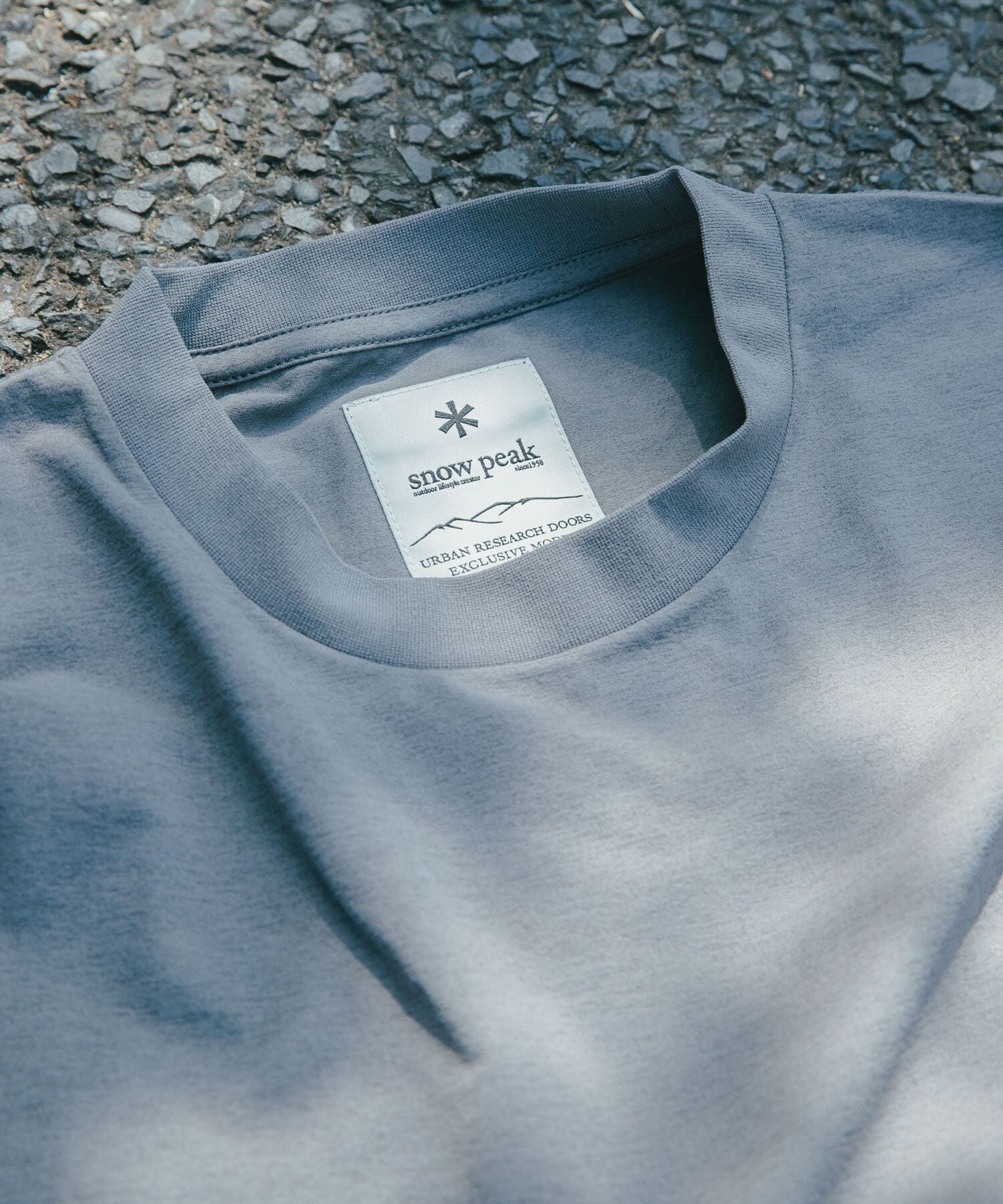 URBAN RESEARCH DOORS「『別注』Snow Peak&times;DOORS　WaterActive Drawstring Tee」|Tシャツ・カットソー|