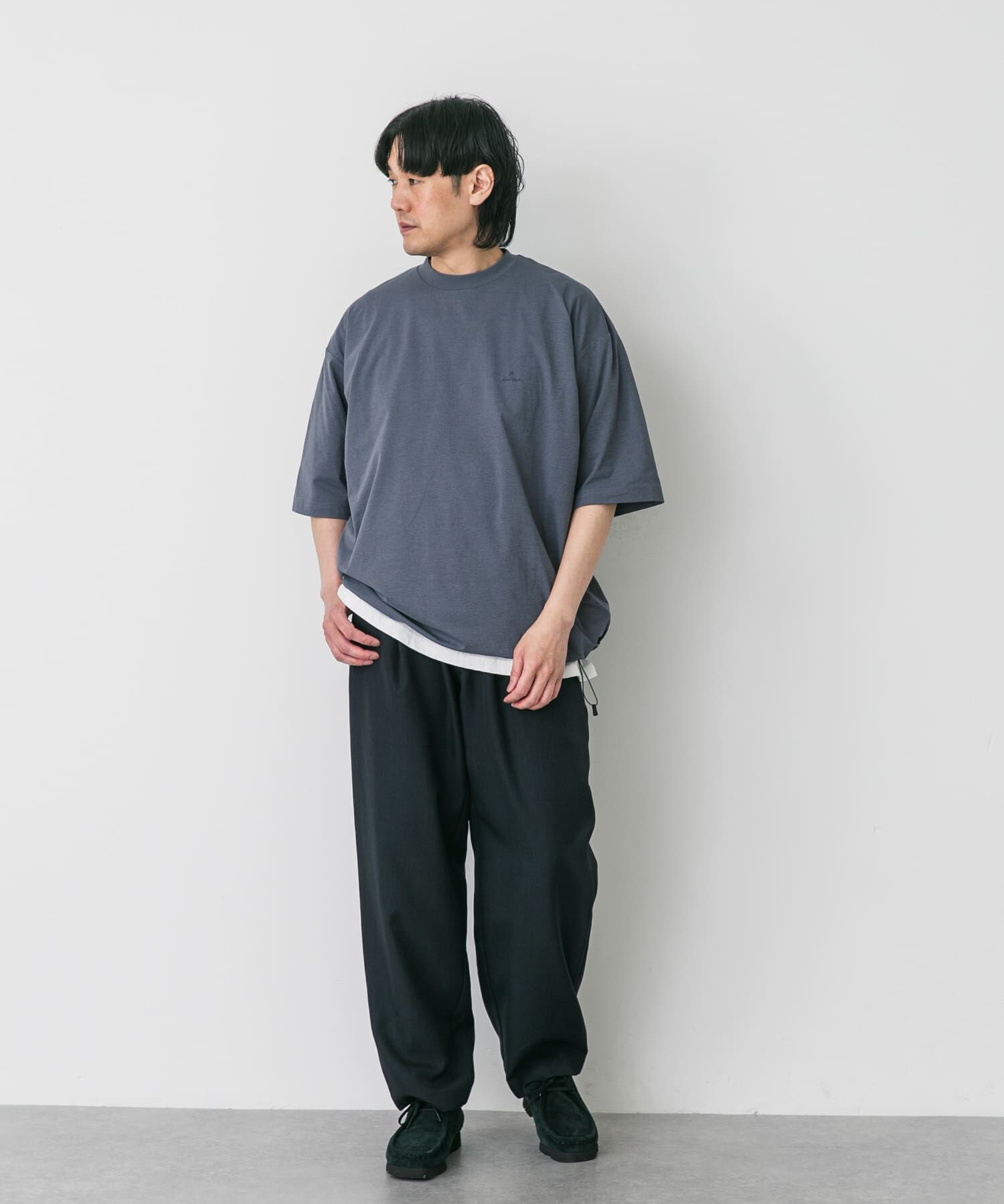 URBAN RESEARCH DOORS「『別注』Snow Peak&times;DOORS　WaterActive Drawstring Tee」|Tシャツ・カットソー|