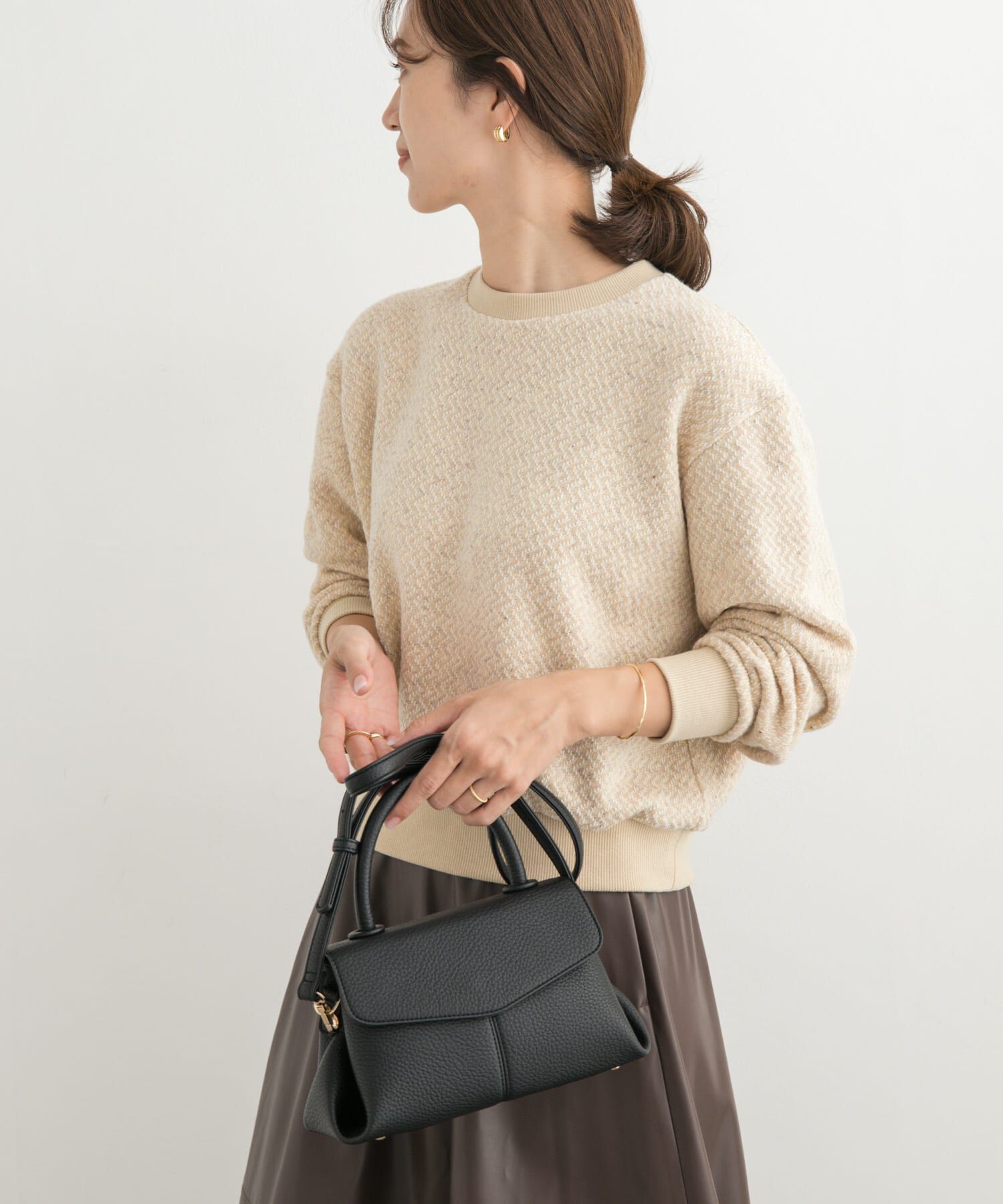 URBAN RESEARCH DOORS「ジグザグインレイプルオーバー」|Tシャツ・カットソー|