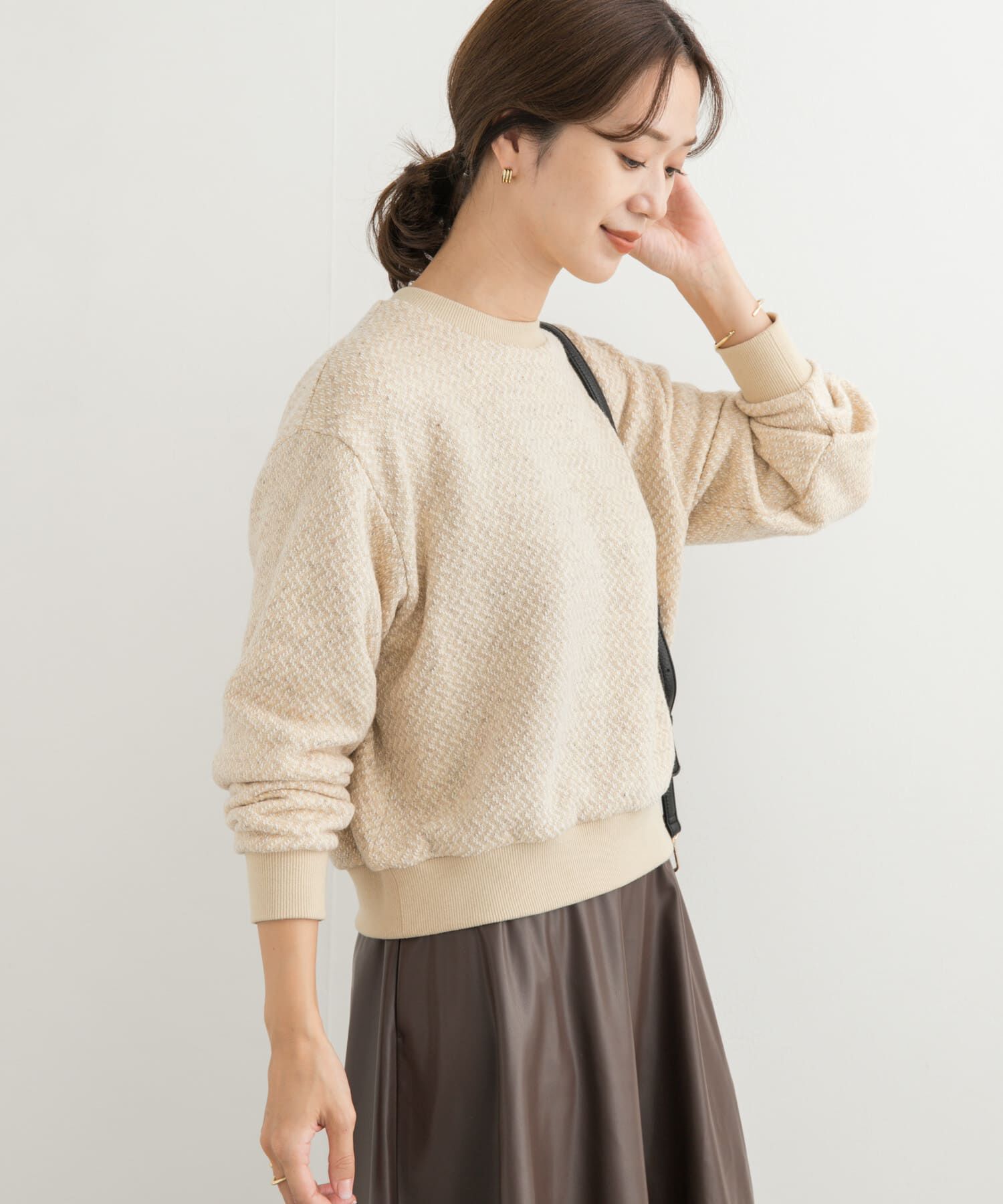 URBAN RESEARCH DOORS「ジグザグインレイプルオーバー」|Tシャツ・カットソー|