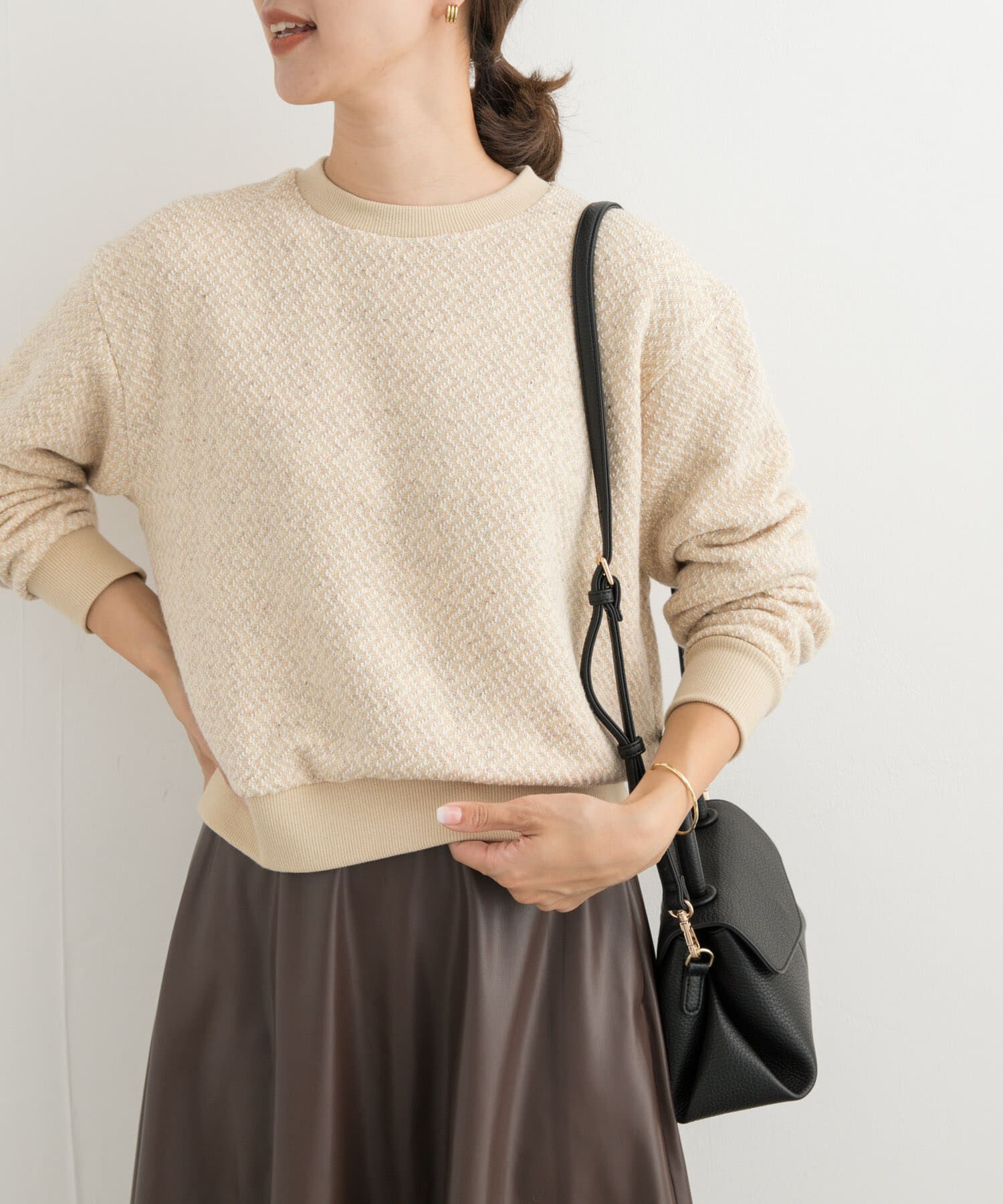 URBAN RESEARCH DOORS「ジグザグインレイプルオーバー」|Tシャツ・カットソー|