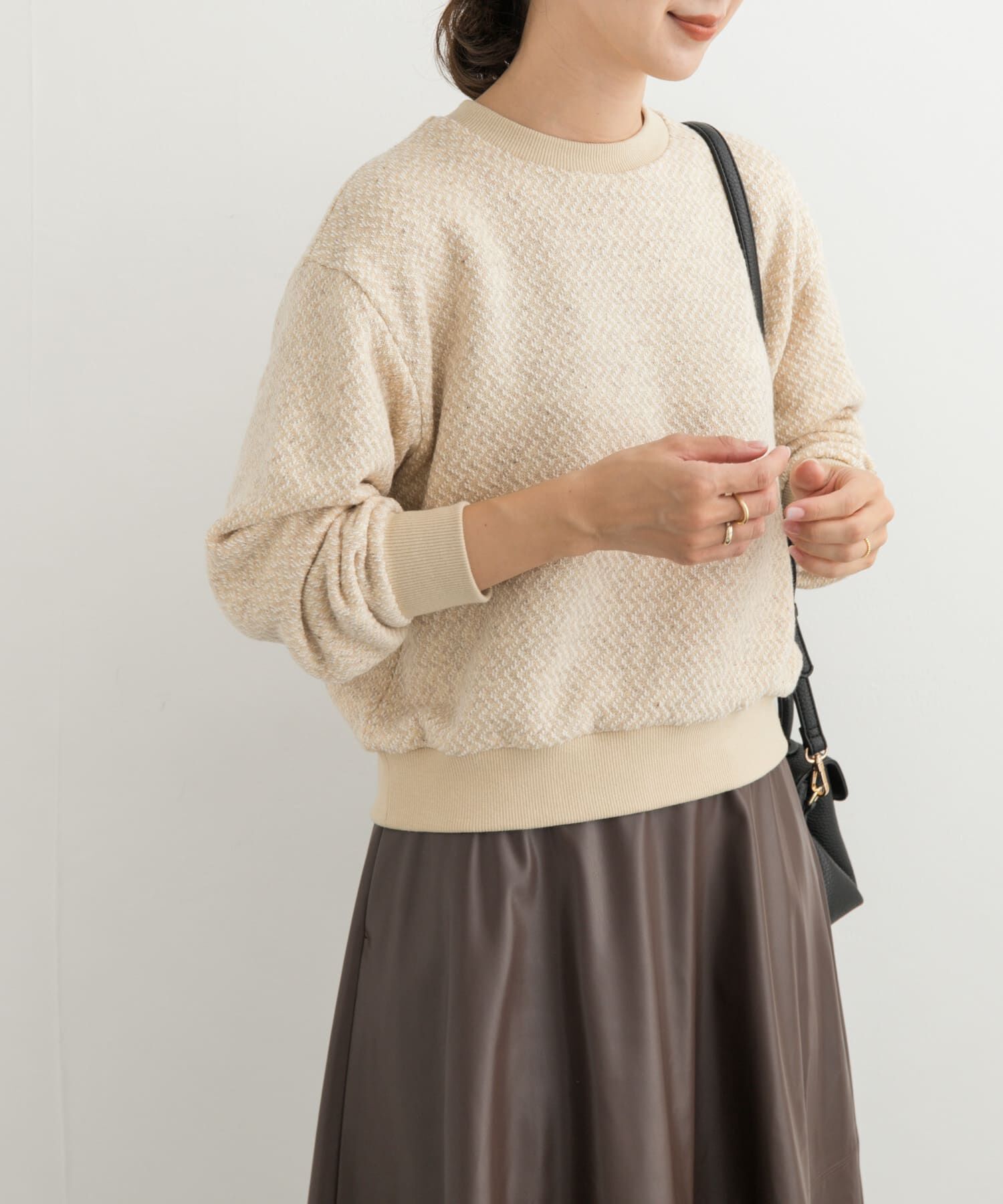 URBAN RESEARCH DOORS「ジグザグインレイプルオーバー」|Tシャツ・カットソー|