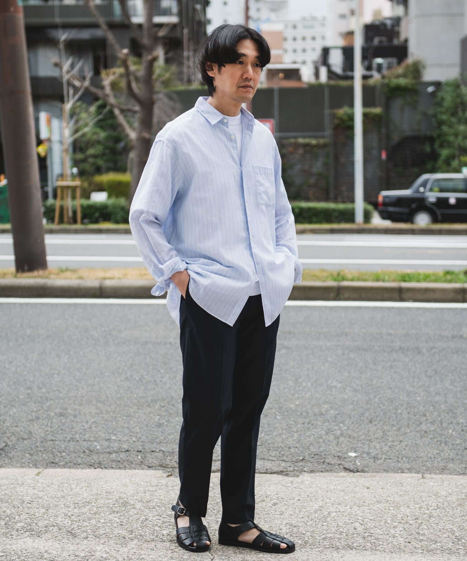 URBAN RESEARCH DOORS「『UR TECH DRYLUXE』『イージーケア/速乾/UVカット』テーパードパンツ」|その他|