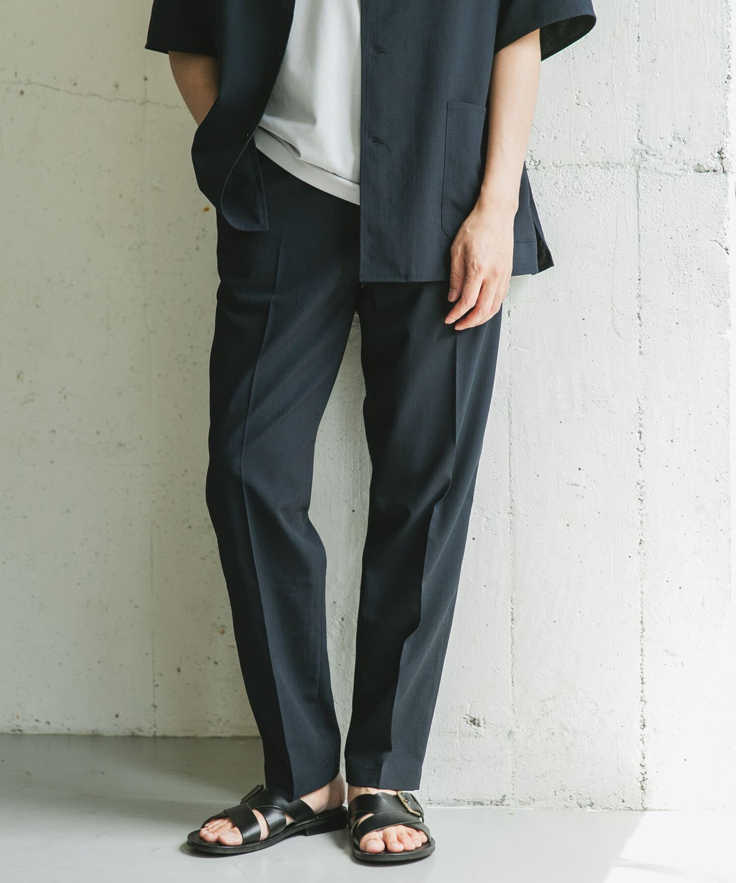 URBAN RESEARCH DOORS「『UR TECH DRYLUXE』『イージーケア/速乾/UVカット』テーパードパンツ」|その他|