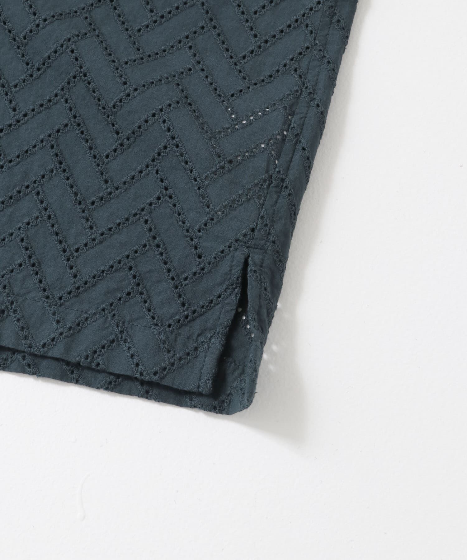 URBAN RESEARCH DOORS「カラミショートスリーブシャツ」|シャツ・ブラウス|