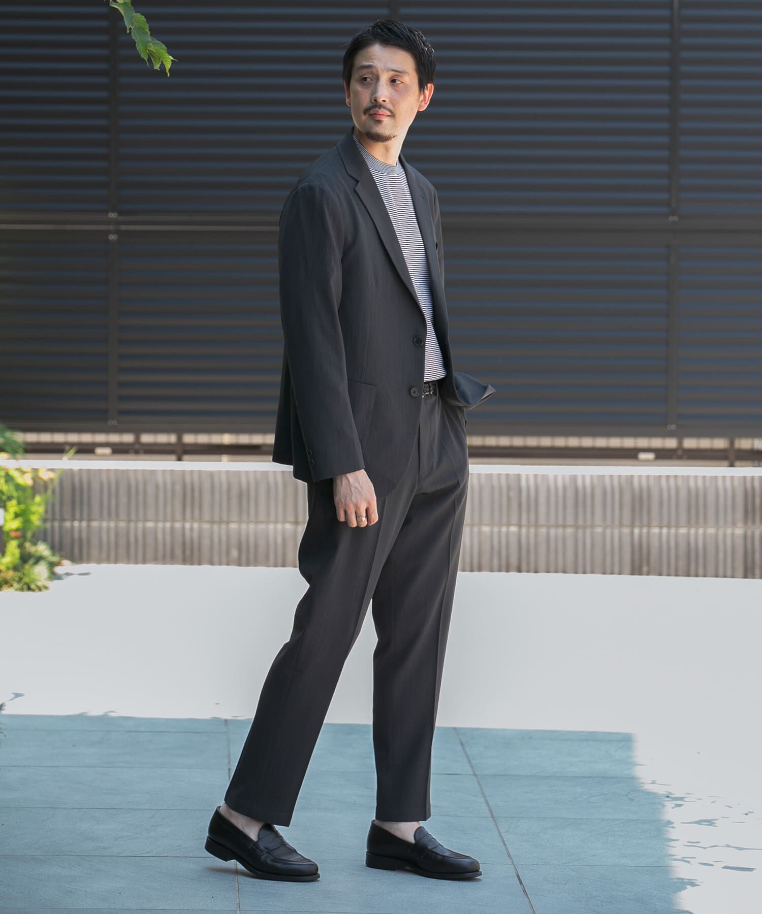 URBAN RESEARCH DOORS「『洗濯可/防ｼﾜ』LIFE STYLE TAILOR ｶﾙｾﾞｽﾄﾚｯﾁｺﾝﾌｫｰﾀﾌﾞﾙﾊ」|スラックス|