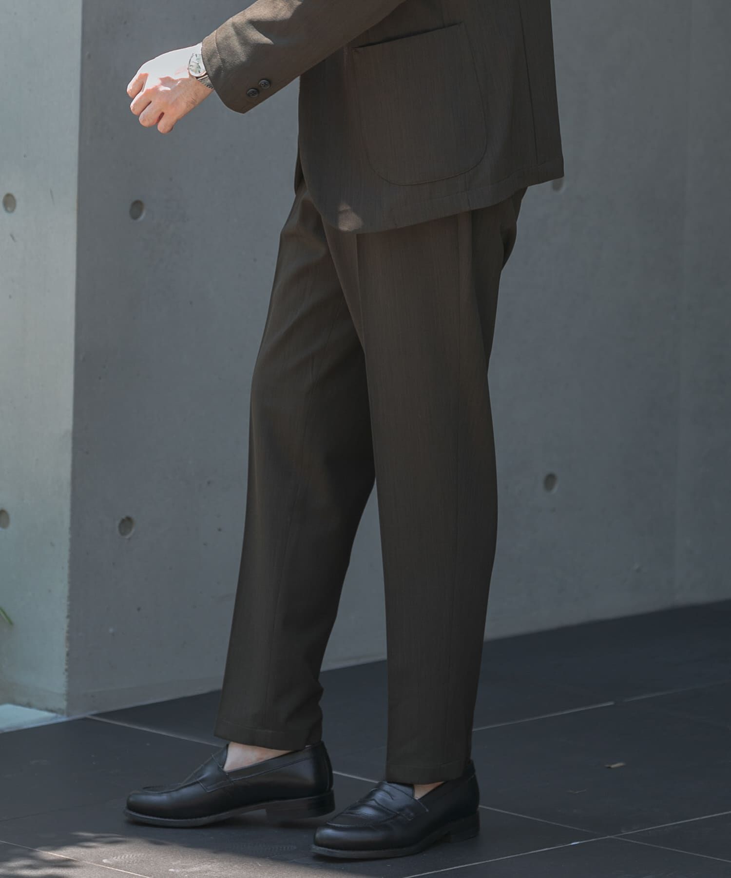 URBAN RESEARCH DOORS「『洗濯可/防ｼﾜ』LIFE STYLE TAILOR ｶﾙｾﾞｽﾄﾚｯﾁｺﾝﾌｫｰﾀﾌﾞﾙﾊ」|スラックス|