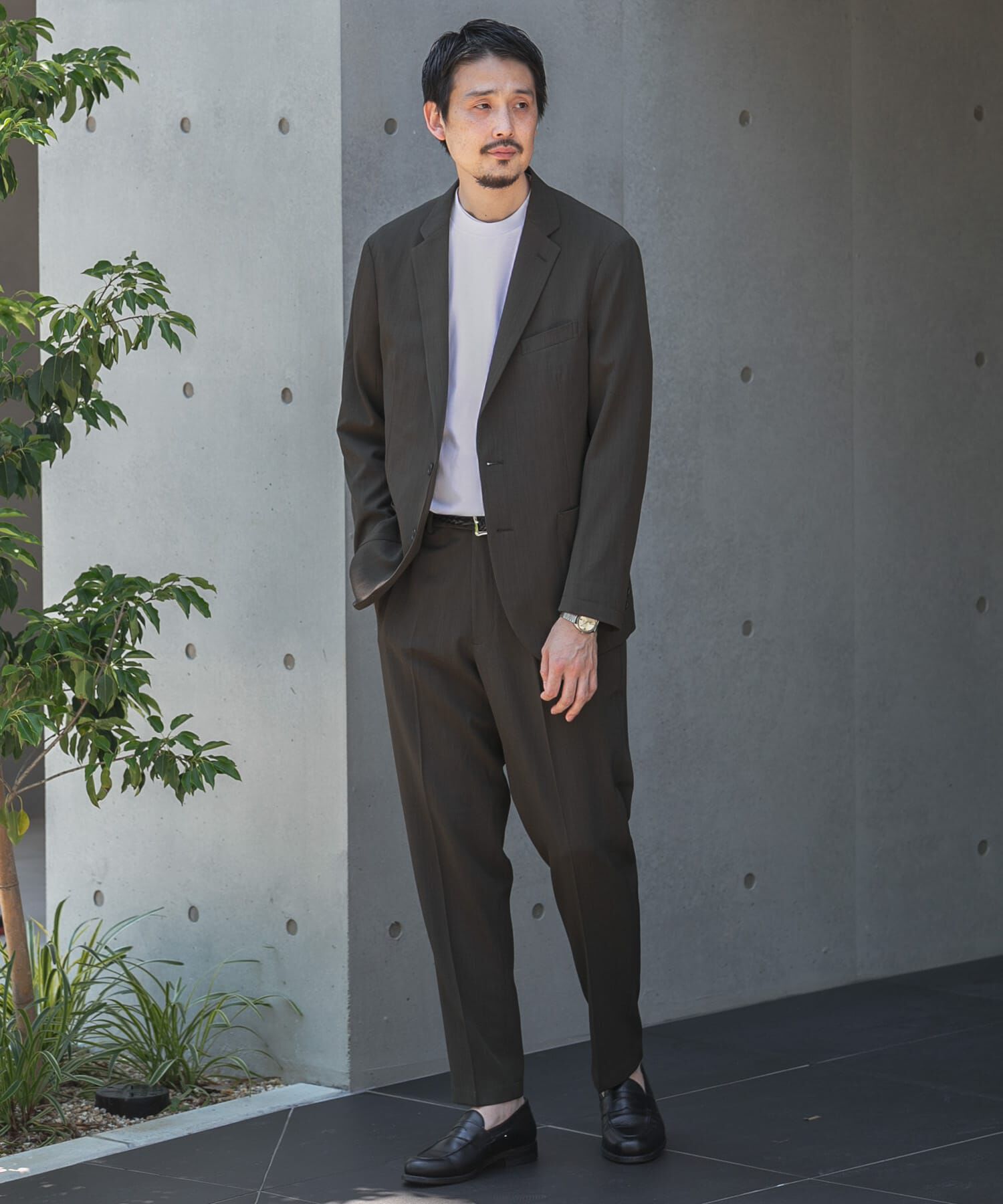 URBAN RESEARCH DOORS「『洗濯可/防ｼﾜ』LIFE STYLE TAILOR ｶﾙｾﾞｽﾄﾚｯﾁｺﾝﾌｫｰﾀﾌﾞﾙﾊ」|スラックス|