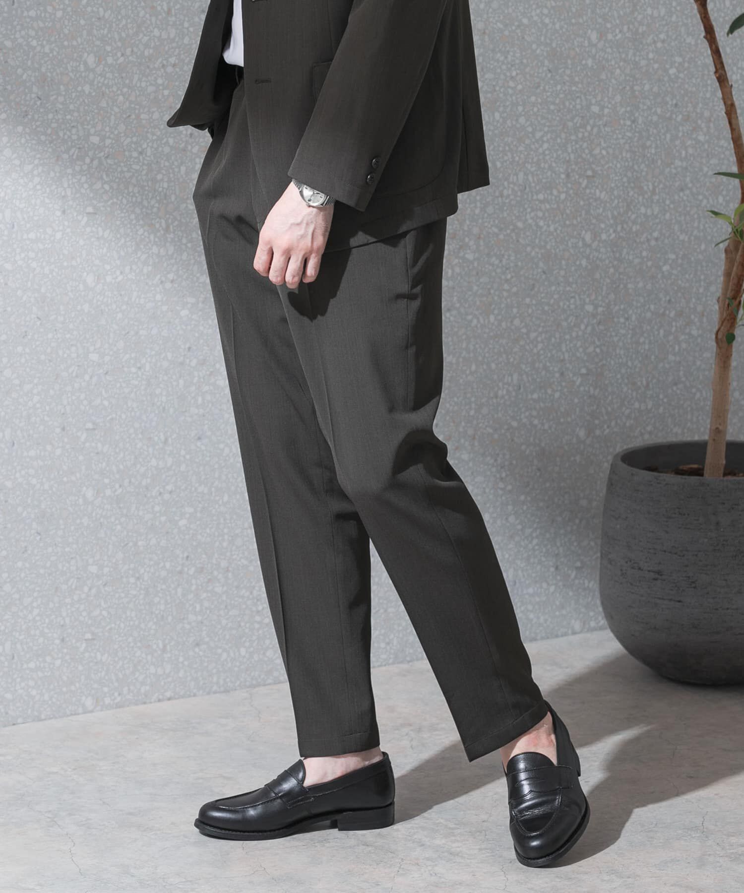 URBAN RESEARCH DOORS「『洗濯可/防ｼﾜ』LIFE STYLE TAILOR ｶﾙｾﾞｽﾄﾚｯﾁｺﾝﾌｫｰﾀﾌﾞﾙﾊ」|スラックス|