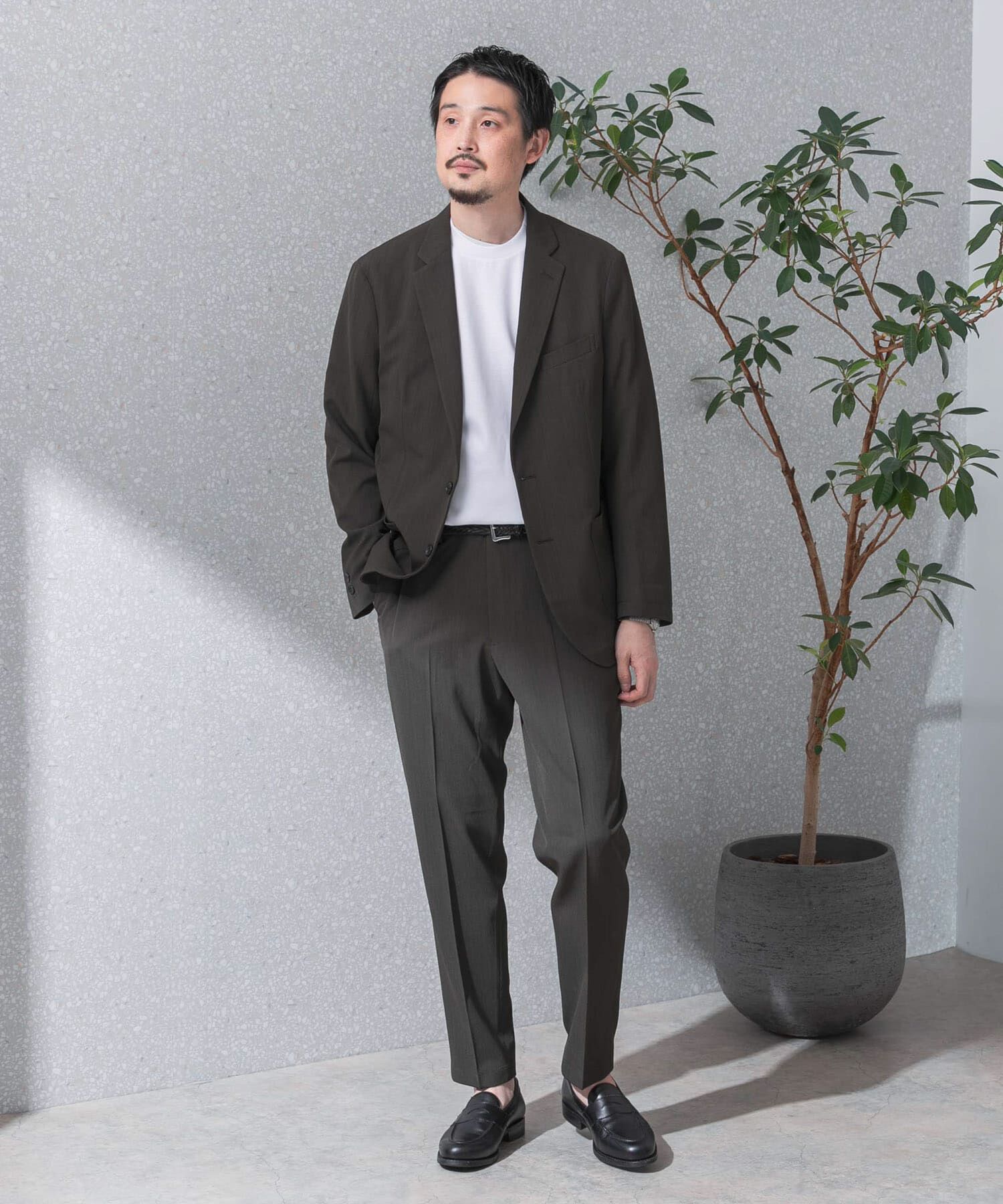 URBAN RESEARCH DOORS「『洗濯可/防ｼﾜ』LIFE STYLE TAILOR ｶﾙｾﾞｽﾄﾚｯﾁｺﾝﾌｫｰﾀﾌﾞﾙﾊ」|スラックス|