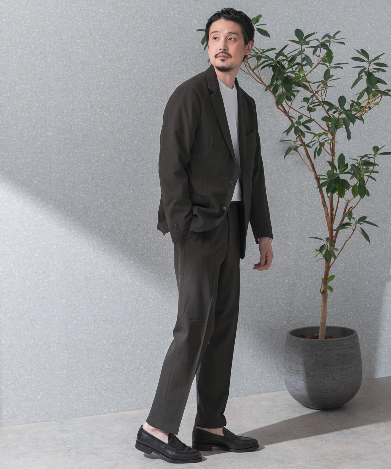 URBAN RESEARCH DOORS「『洗濯可/防ｼﾜ』LIFE STYLE TAILOR ｶﾙｾﾞｽﾄﾚｯﾁｺﾝﾌｫｰﾀﾌﾞﾙﾊ」|スラックス|