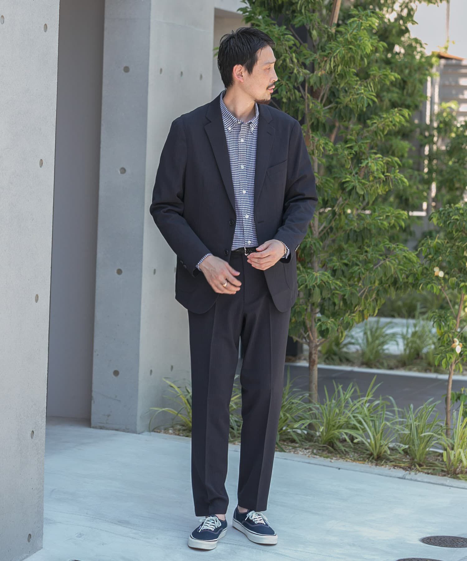 URBAN RESEARCH DOORS「『洗濯可/防ｼﾜ』LIFE STYLE TAILOR ｶﾙｾﾞｽﾄﾚｯﾁｺﾝﾌｫｰﾀﾌﾞﾙﾊ」|スラックス|