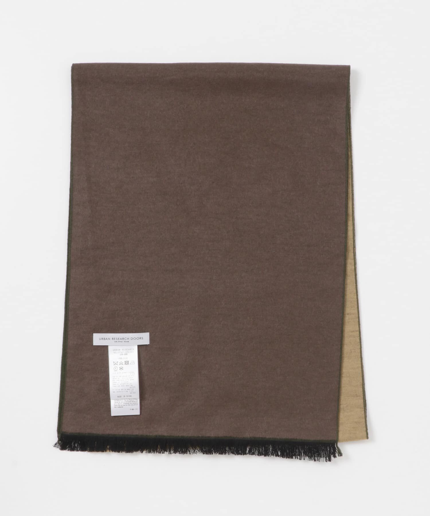 URBAN RESEARCH DOORS「LIFE STYLE TAILOR　シルクリバーシブルマフラー」|マフラー|