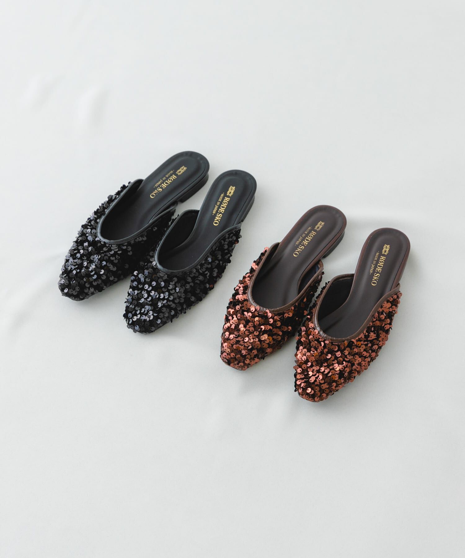 RODE SKO「『MADE IN JAPAN』スパンコールミュール」|その他|