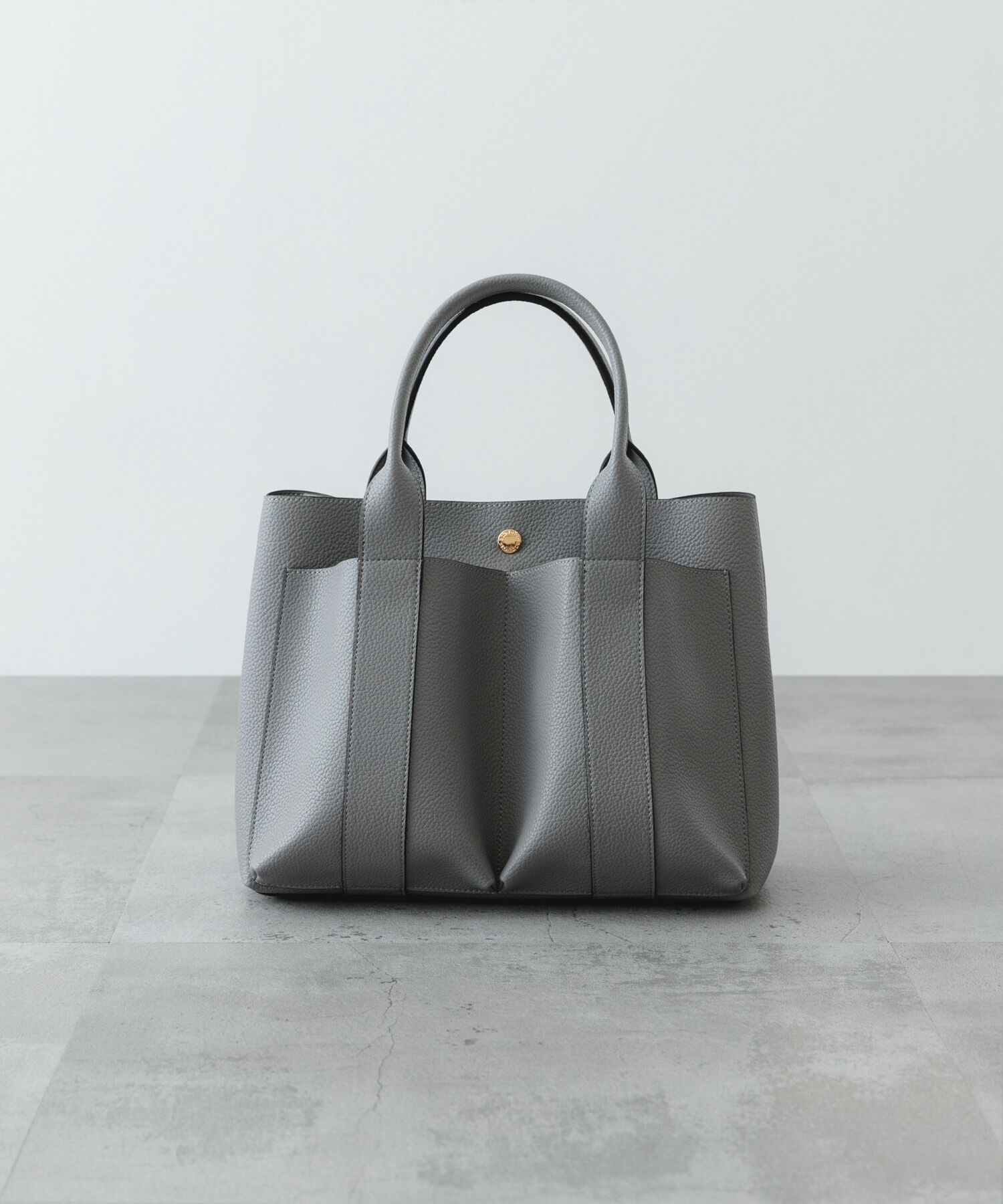 RODE SKO「ダブルポケットトートバッグ」|トートバッグ|グレー