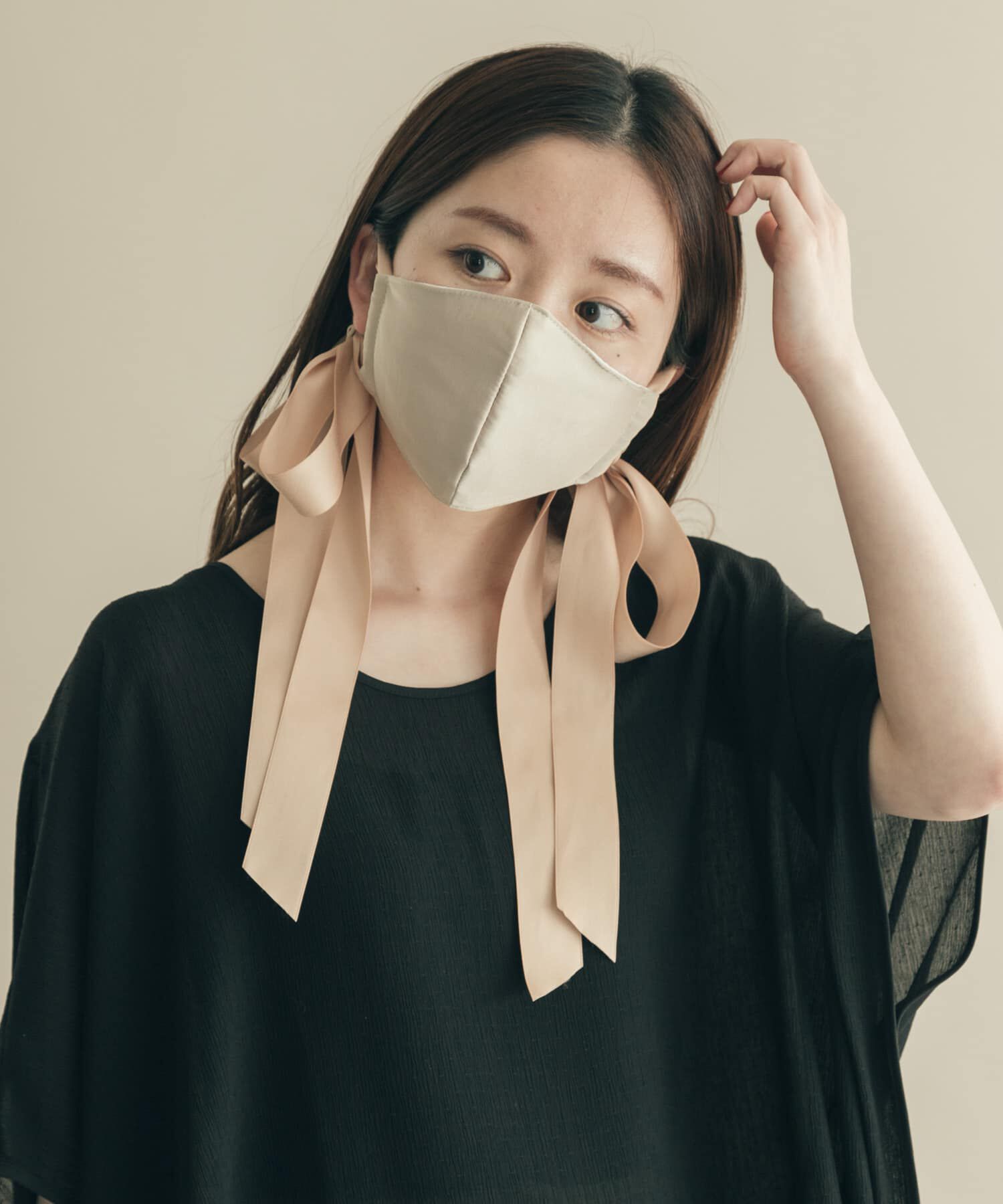 SMELLY「リボンサテンマスク」|その他|