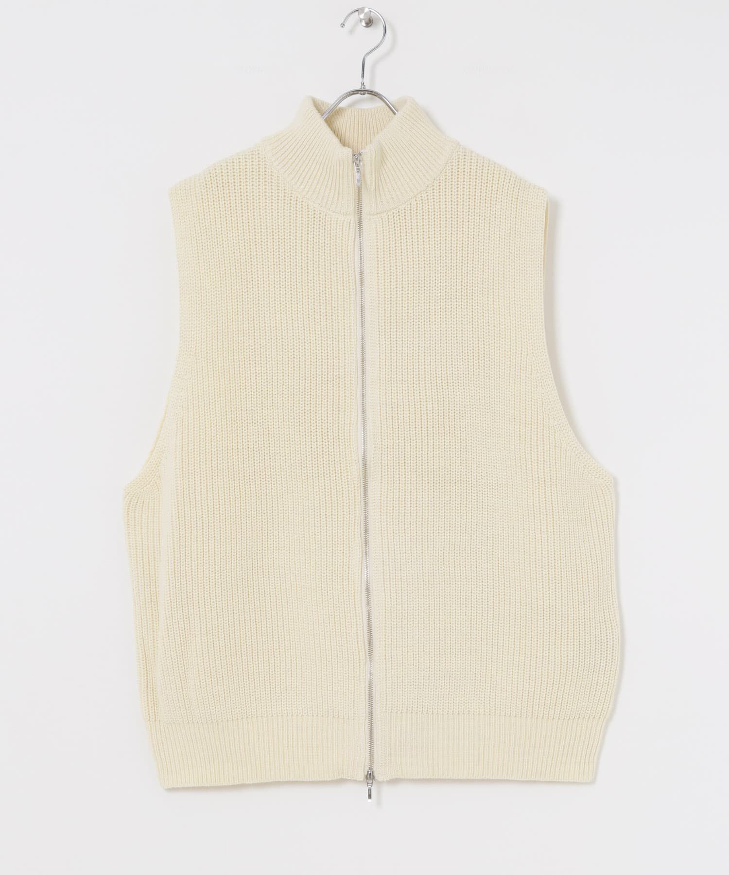 URBAN RESEARCH「URBAN RESEARCH iD　ジップアップニットベスト」|ニット・セーター|