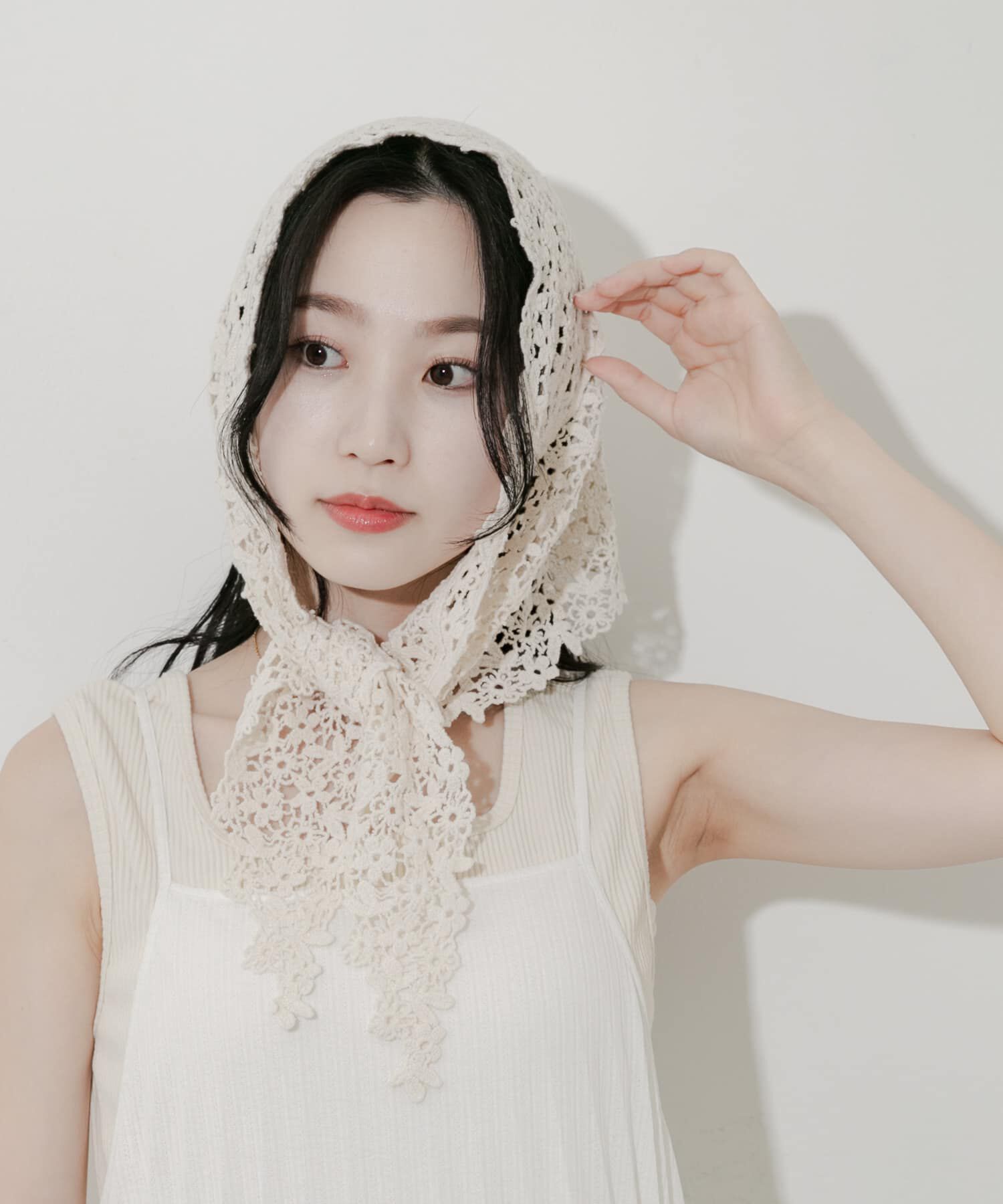 SMELLY「クロシェスカーフ」|バンダナ・スカーフ|